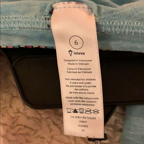 ✨Ivivva Reversible Multi Stripe long sleeve tee - Picture 8 of 9